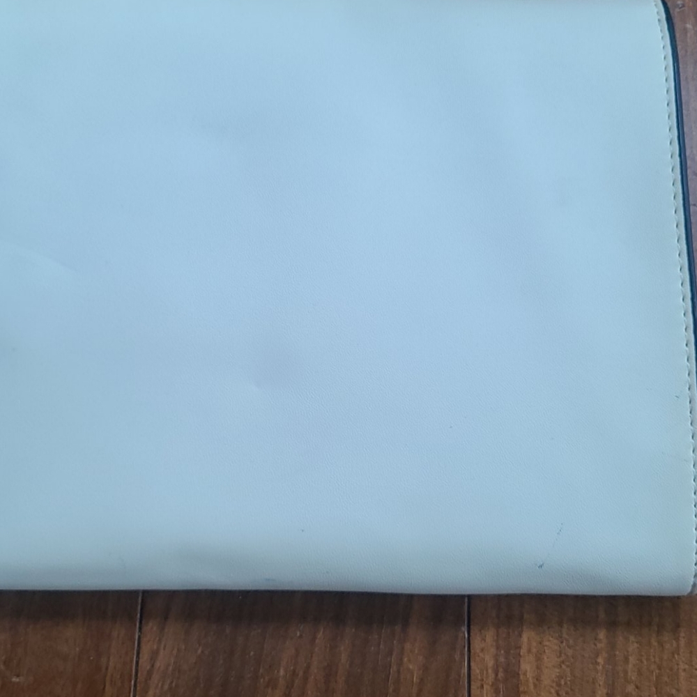Zara (TRF) Vintage white and black Envelope Clutch - Picture 5 of 6